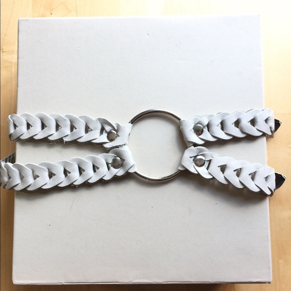 White double chain style belt - Picture 4 of 5
